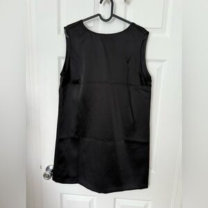 H&M Black Sleeveless Boxy Dress
